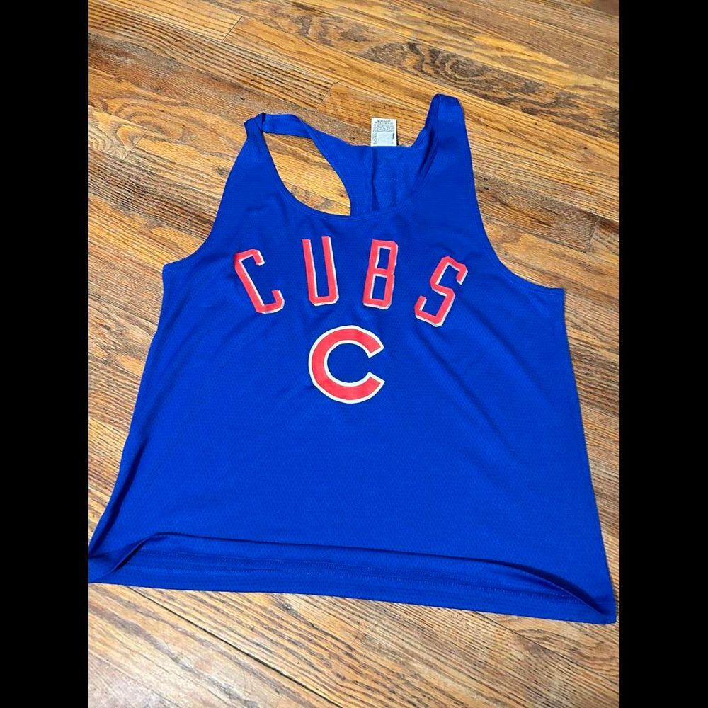 Victoria's Secret PINK Chicago Cubs Tank Top small